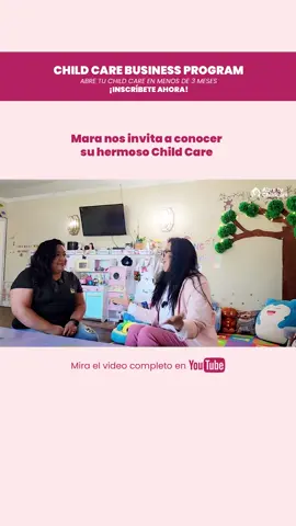 ✨ Hoy queremos compartir contigo una historia que te va a inspirar 💛. Nuestra alumna Mara nos cuenta cómo se siente al dar inicio a su propio child care… un sueño que parecía lejano, lleno de dudas y miedos, pero que hoy es una realidad. Porque sí, emprender no siempre es fácil. Siempre surgen preguntas: ¿Podré lograrlo? ¿Y si me equivoco? ¿Y si no soy suficiente? Pero Mara es la prueba de que, con acompañamiento y las herramientas correctas, es posible superar esas dudas y avanzar hacia tus metas. Ella lo logró y hoy está disfrutando la satisfacción de haber tomado la decisión de creer en sí misma. 🌟 🎥 Mira este video y descubre sus palabras llenas de emoción. 👉 Encuentra la versión completa en nuestro canal de YouTube. Y recuerda: tú también puedes ser la próxima en cumplir este sueño 🚀.