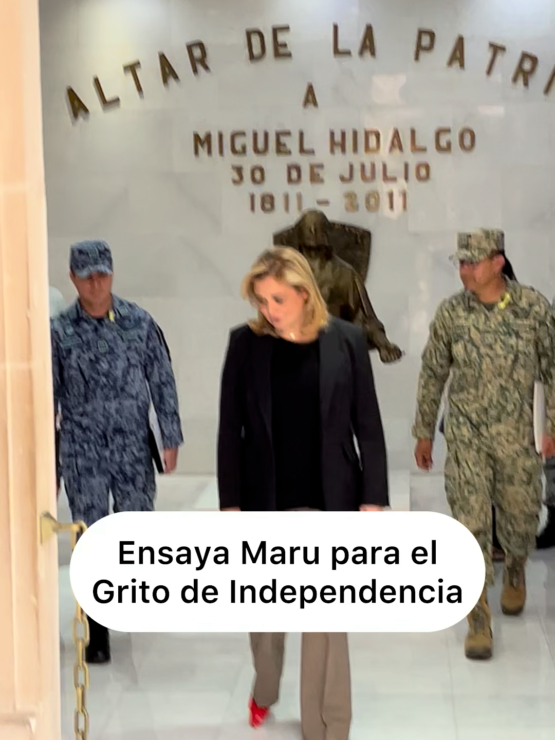 MARU ENSAYA PARA EL GRITO DE LA INDEPENDENCIA #parati #viral_video #ultimahora #chihuahua #noticias #gritomexicano #diadelaindependencia