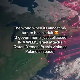 This has been the craziest week ever in global affairs😭 (The three governments that collapsed were France, Japan, and Nepal.) #israel #russia #nepal #politics 