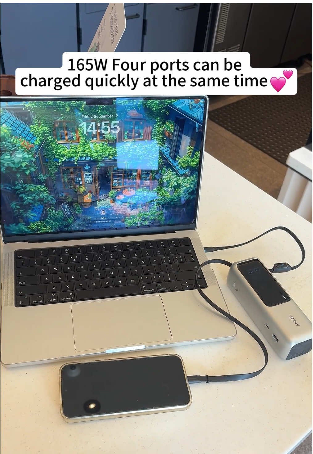 No batteries? I gottu #anker #powerbank #fastcharging #appleaccessories 