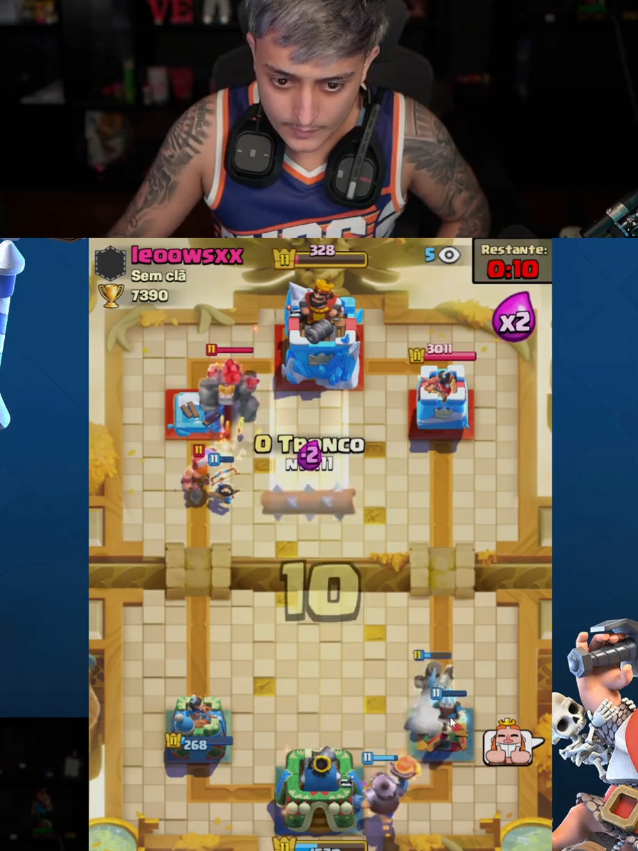 KKKKKKKKKKKKKKKKKKKKKK #dona #tropadogoti #fyppp #foryou #live #clashroyale