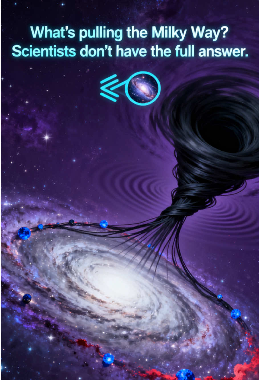 “What’s pulling the Milky Way? Scientists don’t have the full answer.” 👀#Space #Universe #GreatAttractor #Cosmos #SolarSystem     