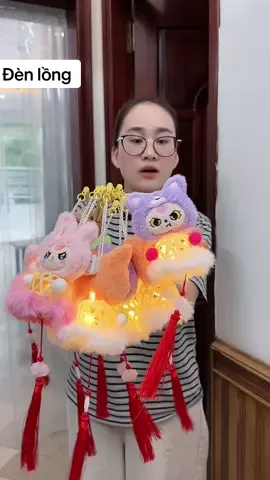 Đèn Lồng Trung Thu Baby Three #xuhuong #mebotne #dentrungthu #denlong #denlongtrungthu 