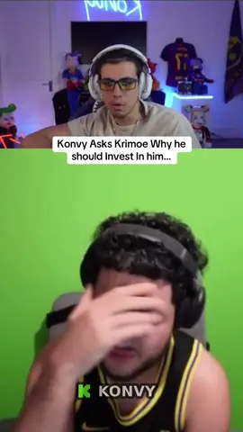 Konvy Asks Krimoe Why he should invest in him… #fyp #krimoe #konvy 