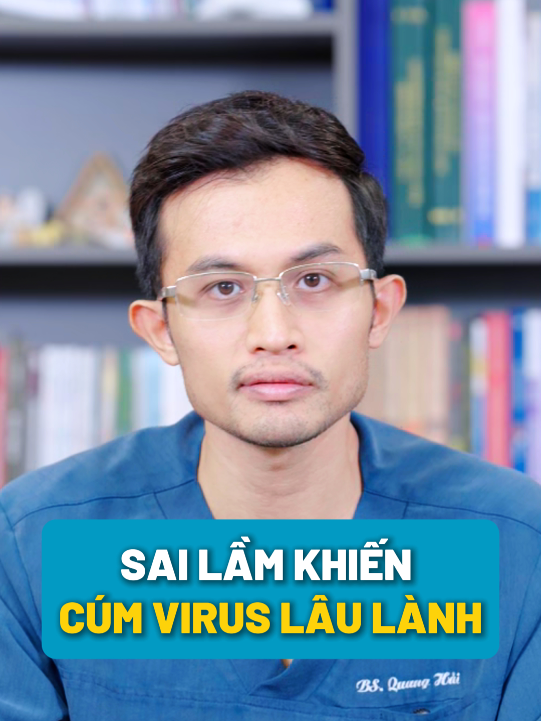 Sai lầm khiến cúm virus lâu lành   #bshai #bacsihai #virus #cumvirus #anuong #khoangchat #miendich