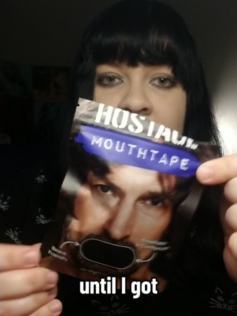 Nevet going back!!#mouthtape #hostage #shop #fyp #sleep 