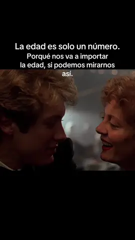 La edad es solo un número. Que no los importe la edad, ni lo que diga la gente. 📸🧡🌅🤍🌌 #whitepalace1990 #susansarandon #whitepalacemovie 