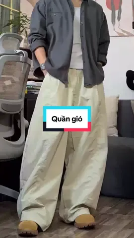 Quần dù gió nhăn #quanongrong #quansuong #quanballoon 