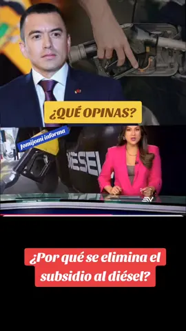 #Se elimina el subsidio al diésel #Por qué se elimina el subsidio al diésel?#Jomijomi informa #Noticias Ecuador hoy 13 de septiembre 2025@NOBOA PRESIDENTE 🇪🇨 @Andres Castillo Maldonado @Abel Flores @Jomijomi Informa @JaMiL NOTI-MIENTO @Luisa González @Rafael Correa Delgado @Andrés Guschmer 