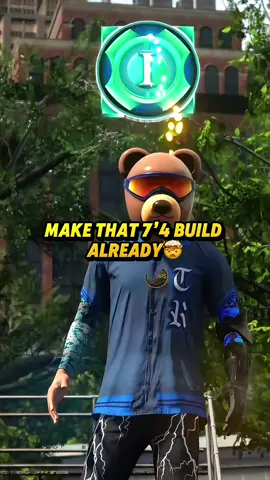 Make the 7’4 build in 2k #gaming #2k 