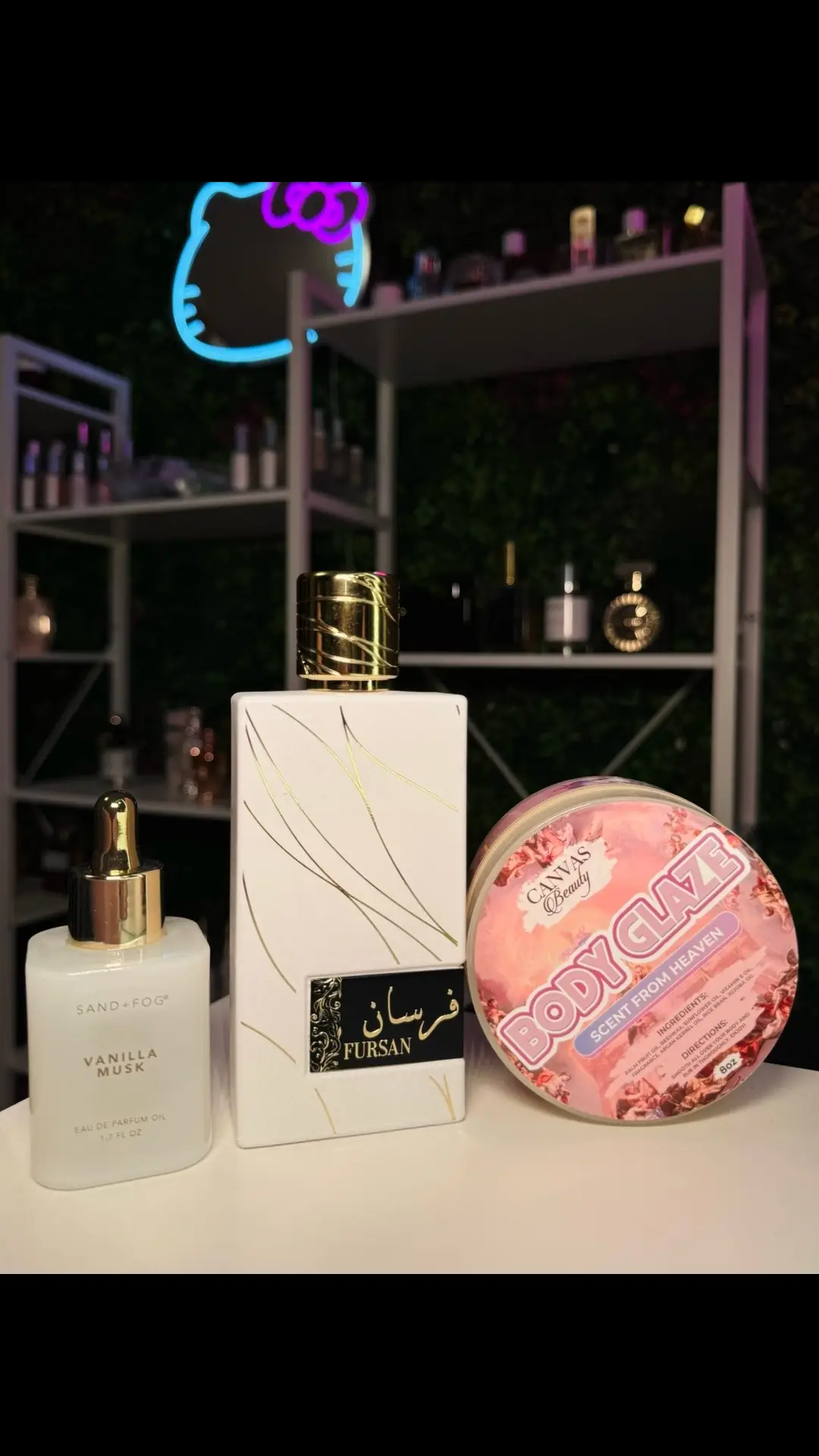 Three words: clean, sweet, and creamy 🥥🥰  I cannot believe I thought I didn’t like Khadlaj Fursan White on my skin! 😭 Turns out I just sprayed it wayyyy too heavily originally lol. This scent projects so much it’s insane!! I literally have to BARELY spray it on myself, I’m talking lightly misting it from 6 inches away.  Once I figured out I need to be VERY light handed with this fragrance, it was straight obsession from there! 😩 Fursan White is a sexy, musky, creamy, coconut and vanilla scent. When applied lightly, I get way more of a creamy coconut; whereas, when I oversprayed, I was punched in the face with musk.  And let me tell you, Scent From Heaven underneath of Fursan White is a match made in heaven! 😫💞 The two scents merged together and created this sweet, creamy, musky cloud. IM IN LOVE 🥹 Products pictured:  @SAND + FOG Vanilla Musk Perfume Oil (mixed with unscented lotion) @CANVAS BEAUTY BRAND Scent From Heaven Body Glaze @Khadlaj Perfumes Fursan White  Vanilla Musk notes: icy sugar powder, coconut, anise vanilla orchid, vanilla powder amber, vanilla, musk Scent From Heaven notes: sweet cherries, star anise peach cream, coconut, mixed berries tonka bean, vanilla, musk, sandalwood Fursan White notes: bergamot, jasmine musk, coconut, almond vanilla, cedarwood, nutmeg #scentoftheday #scentcombo #perfume #perfumetok #perfumetiktok 