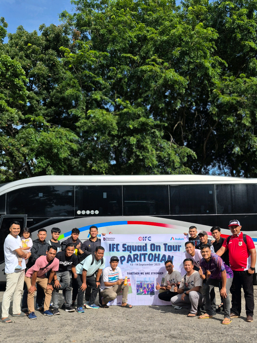 good team... ifc tour paritohan.. #goodteam #inalum #INALUMFootballClub #TogetherWeAreStronger #pabrik 