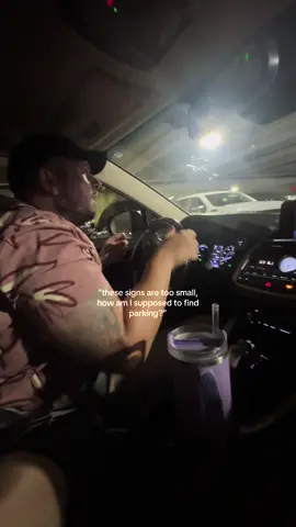 He turns into a grumpy old man behind the wheel lol 