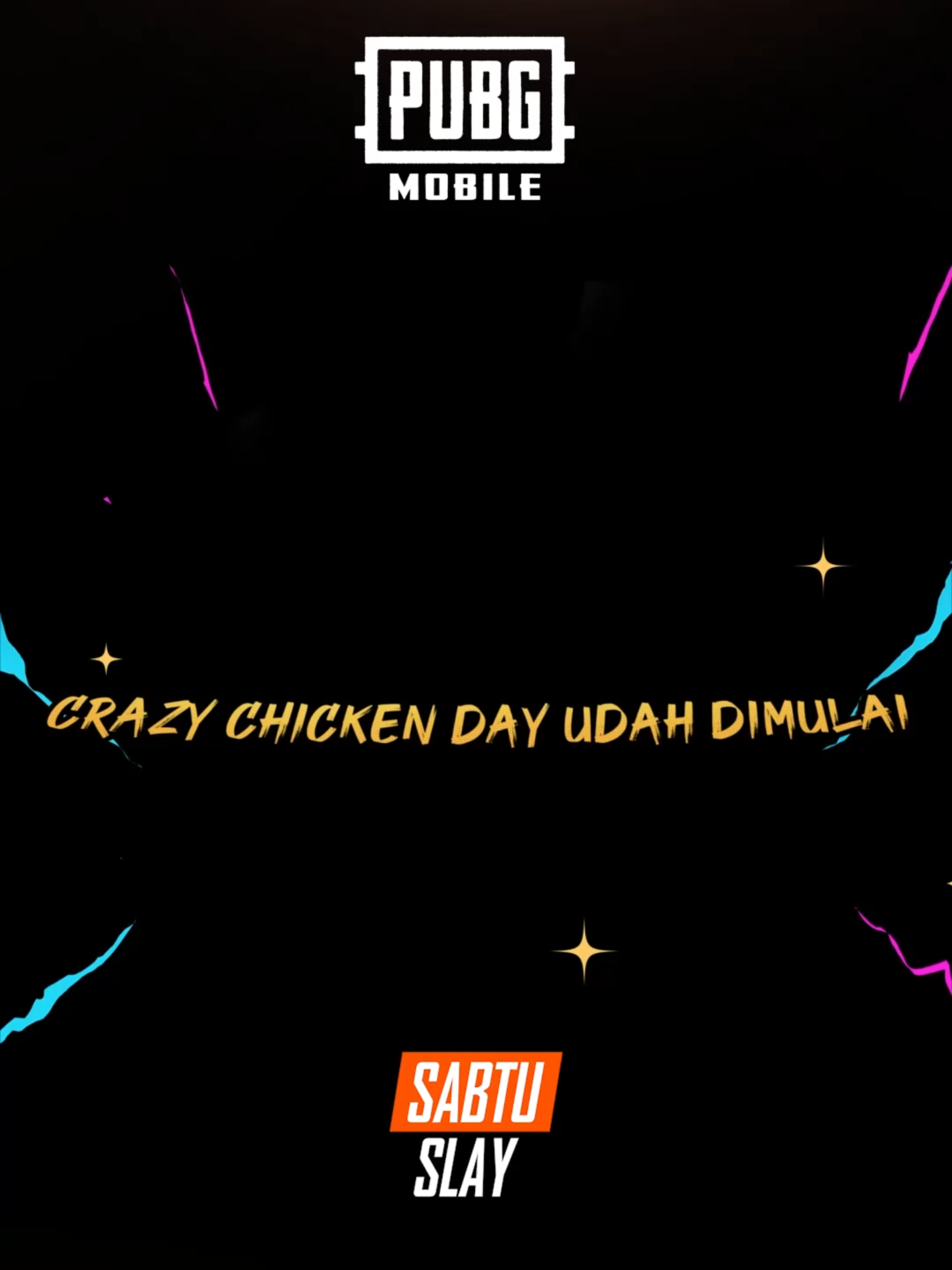 🔥 Crazy Chicken Day: Slay Saturday Dimulai! Kumpulin Squad Up Lo Sekarang!🔥 Crazy Chicken Day:Slay Saturday udah live! Siap-siap kumpulin bonus & hadiah gokil! 🎯 Yang bisa lo dapetin: ✅ Bonus poin ranked ekstra 🏆 ✅ Keuntungan dari berbagai mode 💰 ✅ Kesempatan draw hadiah cash 🎁 Jangan main solo, ajak temen lo biar makin rame & makin gampang chicken! 🐔🔥 ⏰ Jadwal Crazy Chicken Day beda tiap server: 👉 Jumat: Middle East, Eastern Europe, South Asia, Africa 👉 Sabtu: Southeast Asia, North America, Latin America 👉 Minggu: Western Europe #PUBGMOBILE #PUBGMOBILE400 #PUBGMOBILEC9S26 #CRAZYCHICKENDAY #GamingOnTikTok #SlaySaturday #WhatToPlay