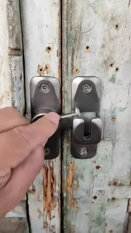 enhanced safety flip lock, safety latch, sliding door lock - heavy-duty 90/180 degree sliding and swinging door latch, suitable for barns, doors, etc#doorsecure #universaltwistlock #boltlock #windowlock #slidingdoorlock                     
