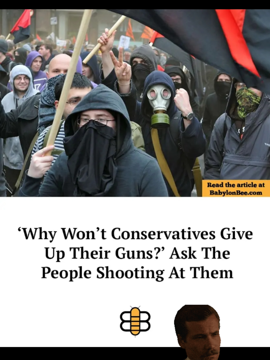 But why, ask lefties... #lol #ironic