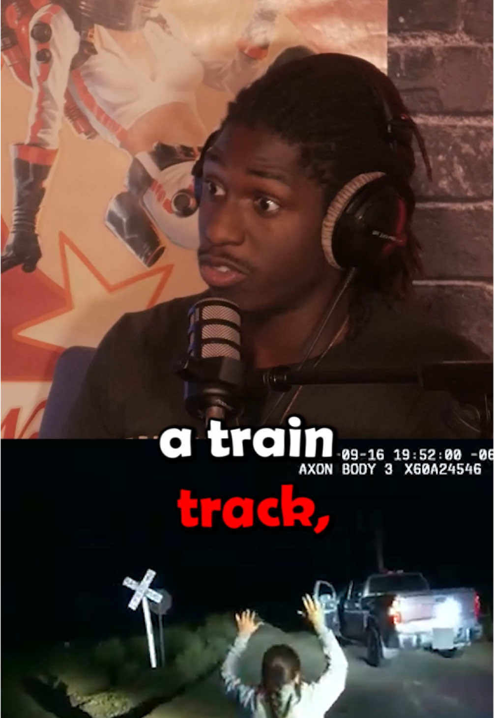 Cop leaves women handcuffed on train tracks and she gets hit… #fyp #podcast #story #truecrimetok #truecrime #truecrimestory #police 