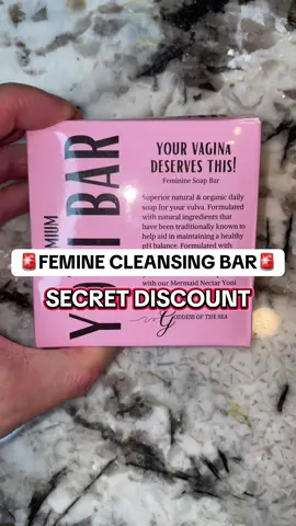 Get this bestselling Feminine Cleansing Bar Soap on a massive discount right now!  #yonibar  #TikTokShopCreatorPicks   #SuperBrandClub #TikTokShopRestock #falldealsforyou #AutumnLiving #TikTokShopBlackFriday #TikTokShopCyberMonday 
