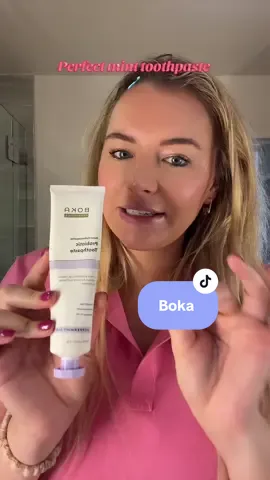 My favorite new toothpaste  #boka #toothpaste #fluoridefree 