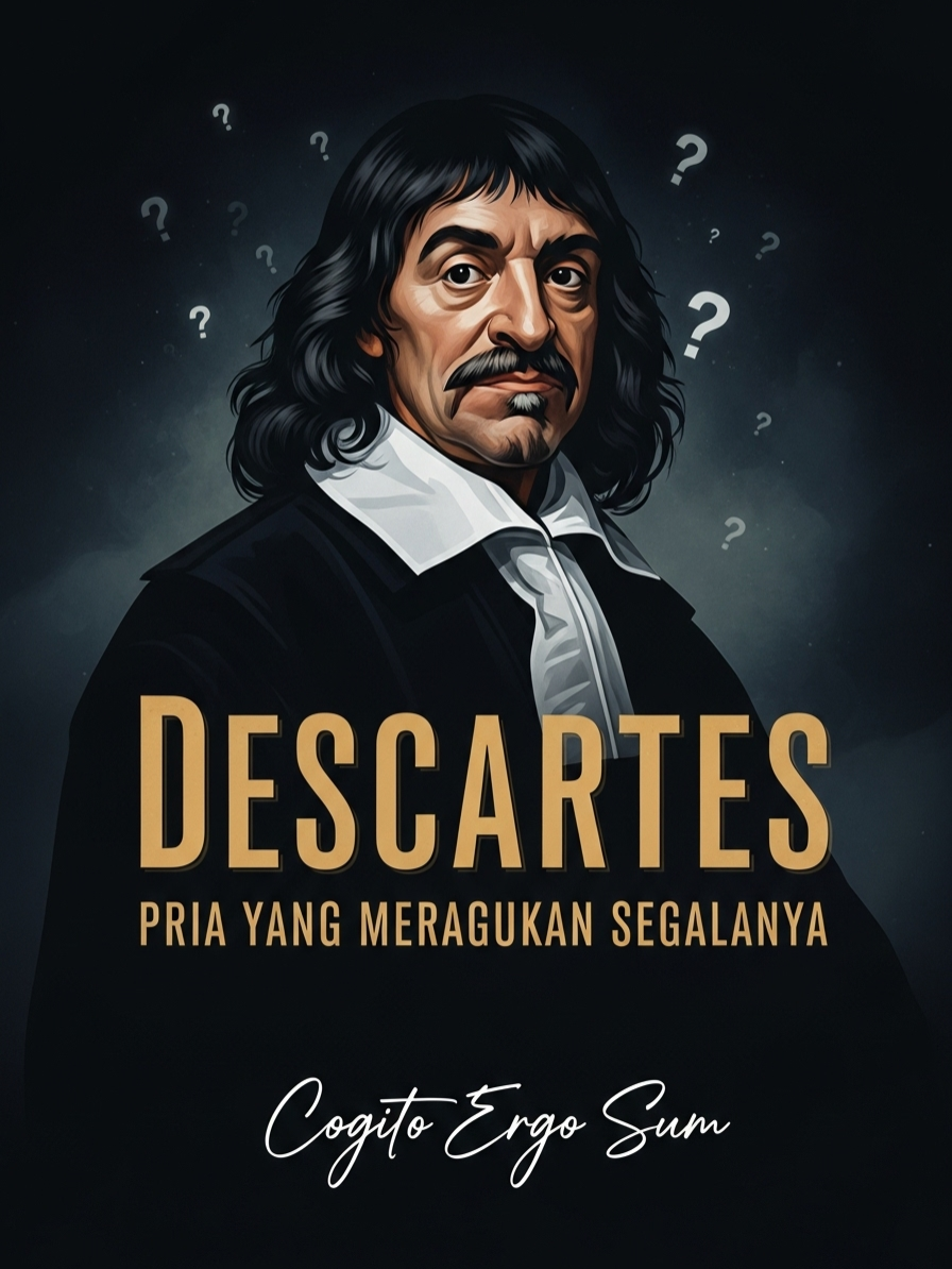 POV: Kamu ketemu orang yang MERAGUKAN SEGALANYA dan malah jadi bapak filsafat modern 🤯 René Descartes literally said 
