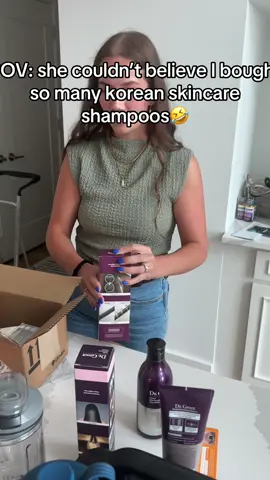korean skincare is elite they even have it for you hair now #koreanskincare #haircare #shampoo #hair 