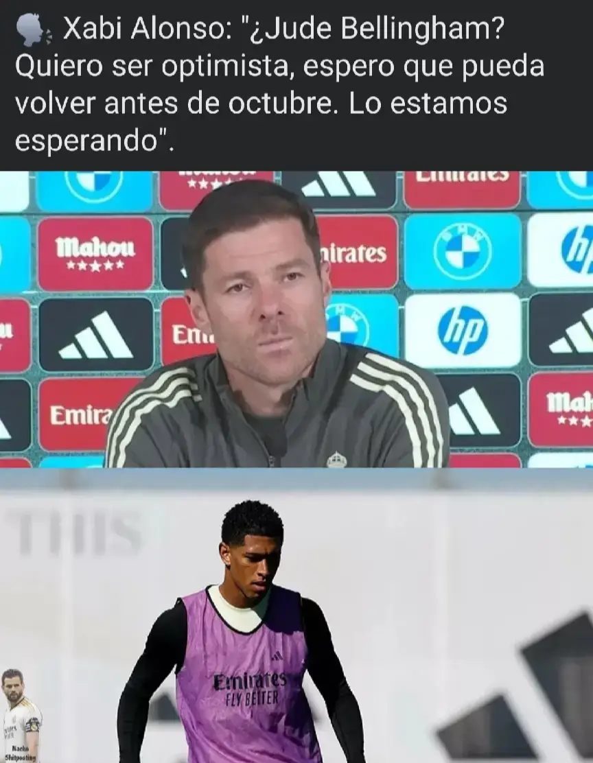 ¡BELLINGHAM VUELVE PRONTO! 😍✨ 🗣️ Xabi Alonso: 