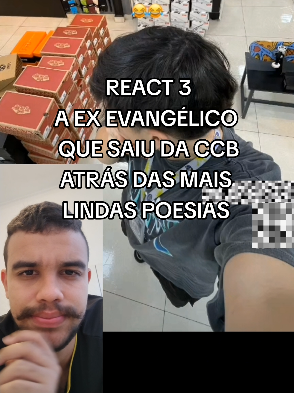 REACT 3 EX CCB SAIU DA IGREJA EVANGÉLICA EM BUSCA DAS MAIS LINDAS MELODIAS CATÓLICAS #exccb #exevangelical #exprotestante #catolicos 