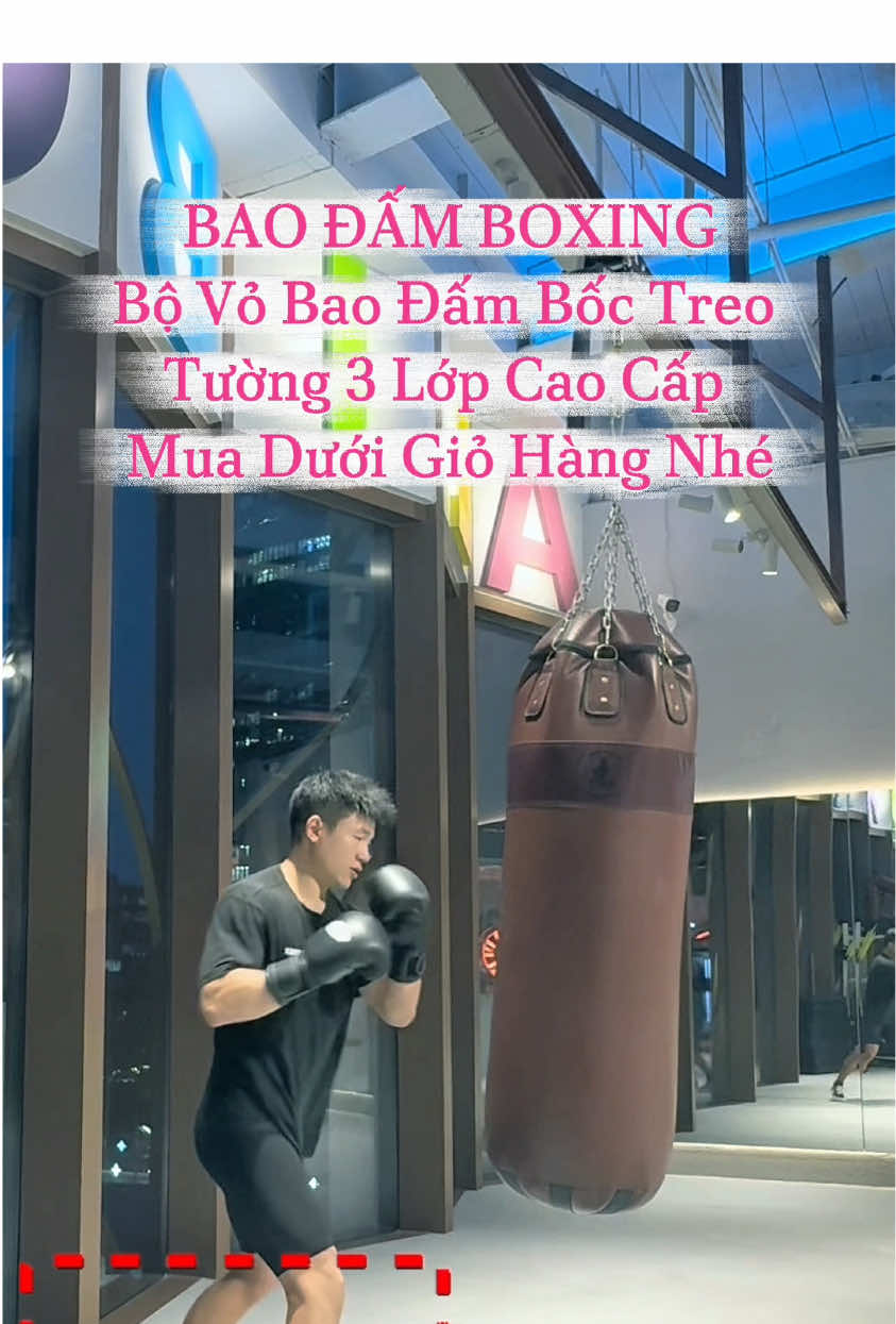 Bộ Vỏ Bao Đấm Bốc Treo Tường 3 Lớp Cao Cấp #xhuongtiktok #vairal #trendingtiktok #vobaodam#baodamboxing #baodamboc 