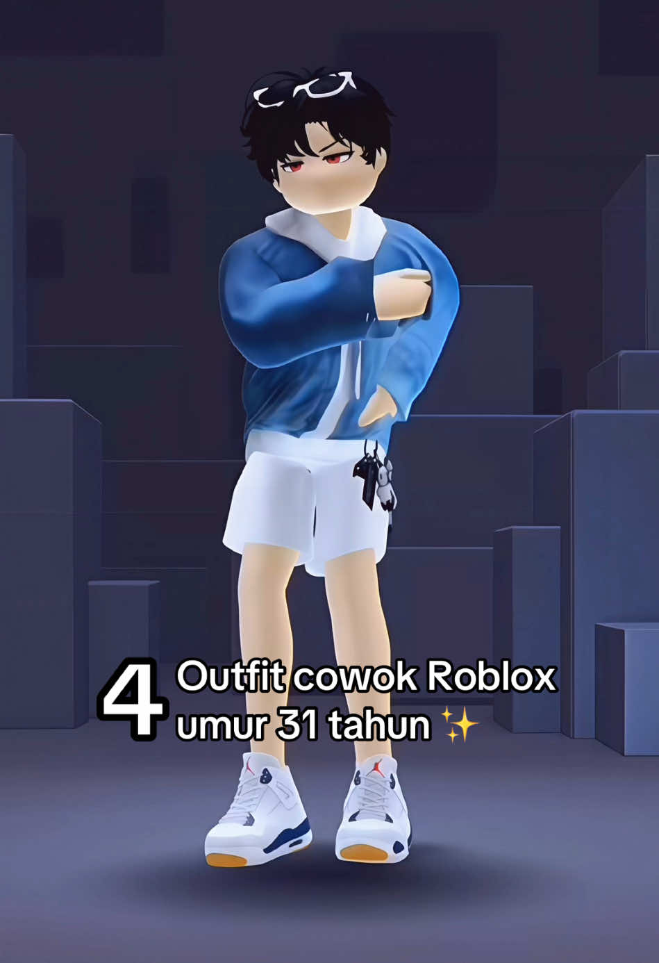 4 outfit favorite aku nih! Kamu suka yang mana? 🤭 Tenang, walaupun umurku 31 tapi masih bisa JJ sama dance kok 😉 #roblox #robloxtiktok #outfitroblox 