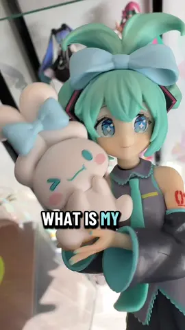 Sanrio × Vocaloid figure on my shelf 💙🎀 Miku + Cinnamoroll is honestly unfair levels of adorable. #hatsunemiku #cinnamoroll #animefigures #animecollector #fyp