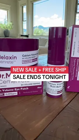 Dr Melaxin calcium volume multi balm and calcium eye patch   🤩 Trending TikTok shop items on FLASH SALE!! health wellness beauty Trending products Discount #tiktokshopcreatorpicks  #TikTokShopCreatorPicks #tiktokshopblackfriday #tiktokshopcybermonday 