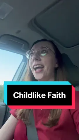 God sent me a reminder to let go of the negativity and let God take control and spread His message with childlike faith today, so now I'm sharing this message with you! Lets go out and be the church! #GodisGood #childlikefaith 