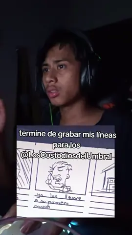@Los Custodios del Umbral #loscustodiosdelumbral estoy feliz ya quiero ver todo y la verdad si son como  6 mn de solo mis líneas #animacion #doblaje #jext #serie 