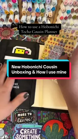 How I use my Hononichi Techo Cousin Planner & New Planner Unboxing #planner #hobonichi #hobonichicousin #hobonichitecho #planning #notebooks #journal #journaling #memorykeeping 