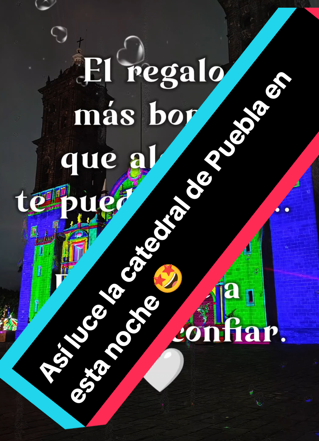 #CapCutAmor #CapCut #reflexion #palabrassabias #catedraldepuebla así luce la catedral en esta noche aquí en la ciudad de Puebla 🤩