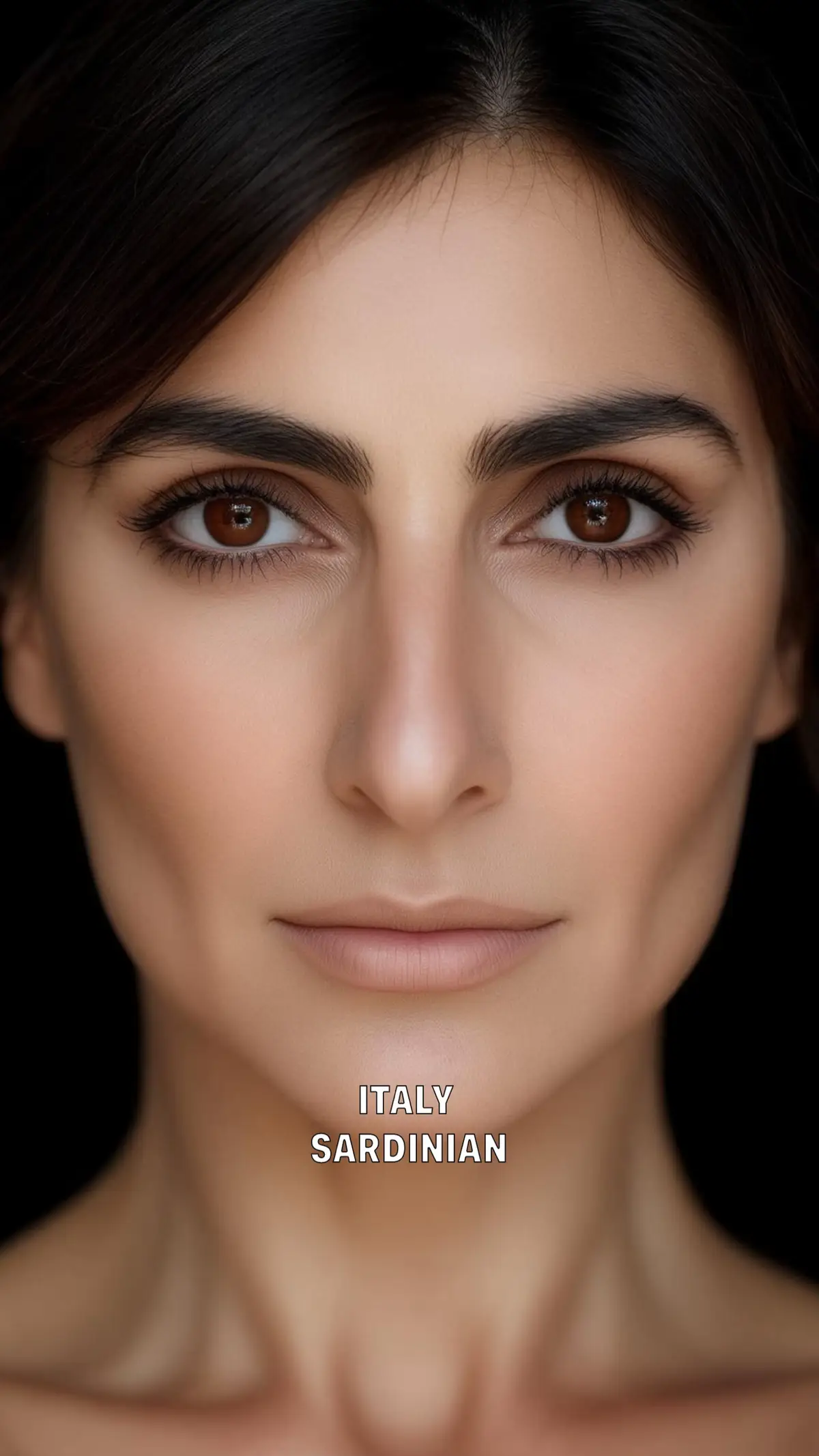 Celebrating some of the most beautiful girls from these lineages—shown with the most commonly seen beauty traits (not look-alikes, not a ranking). Face-only, black-background photoreal portraits (age 25), matte skin with real pores, natural lashes, strand-by-strand hair. No CGI. No filters. Featuring — Italy: Sicilian, Sardinian, Neapolitan/Campanian, Lombard, Venetian, Piedmontese, Emilian-Romagnol. Featuring — Spain (added): Castilian, Andalusian, Basque, Galician, Catalan, Canarian (more to come: Valencian, Balearic, Astur-Leonese, Aragonese). Which look feels most beautiful to you? Comment your pick.