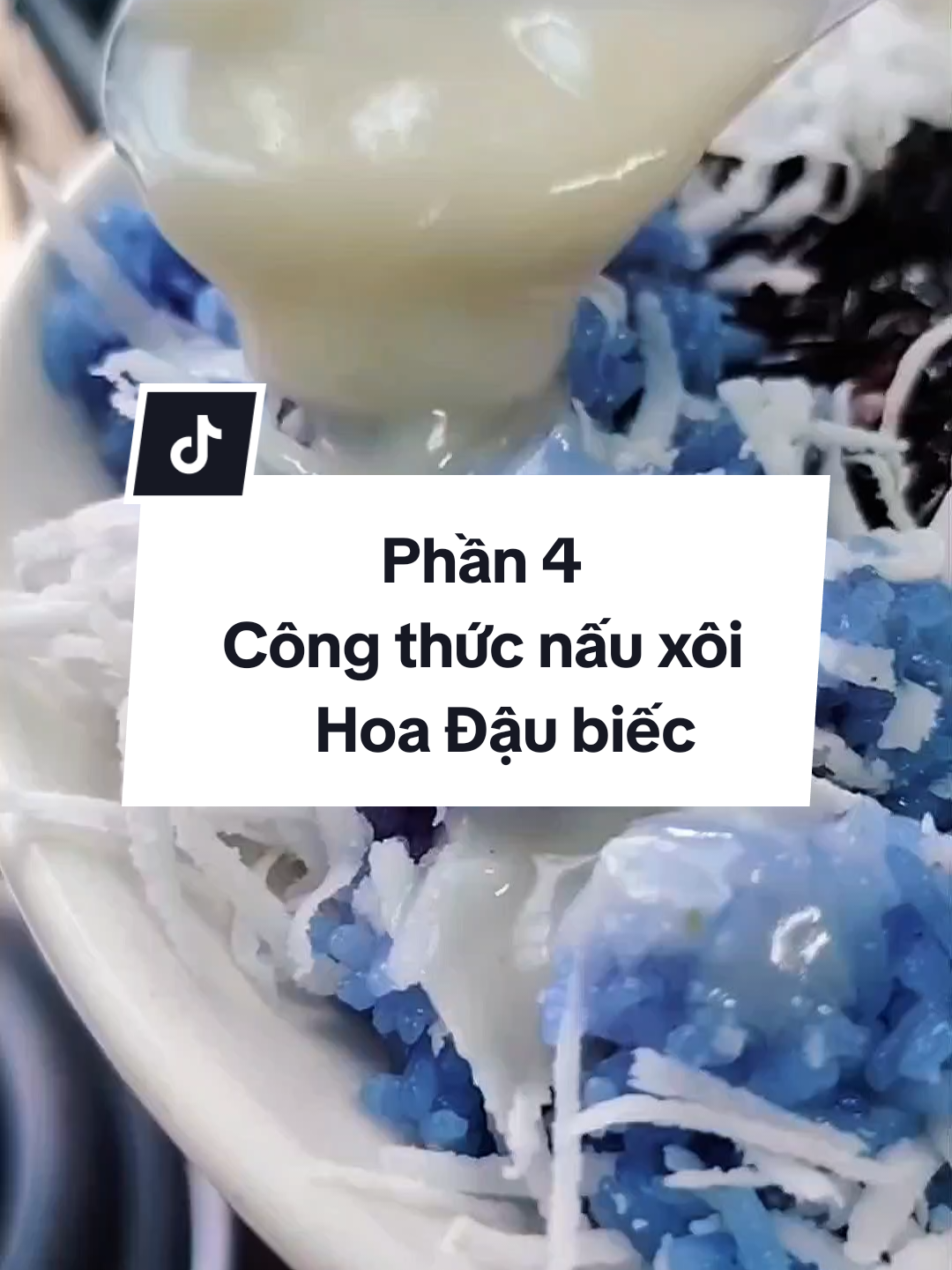 Phần 4. Công thức nấu xôi hoa đậu biếc#kinhdoanh #chiasekinhnghiem  #comchayannamfood #CapCut 