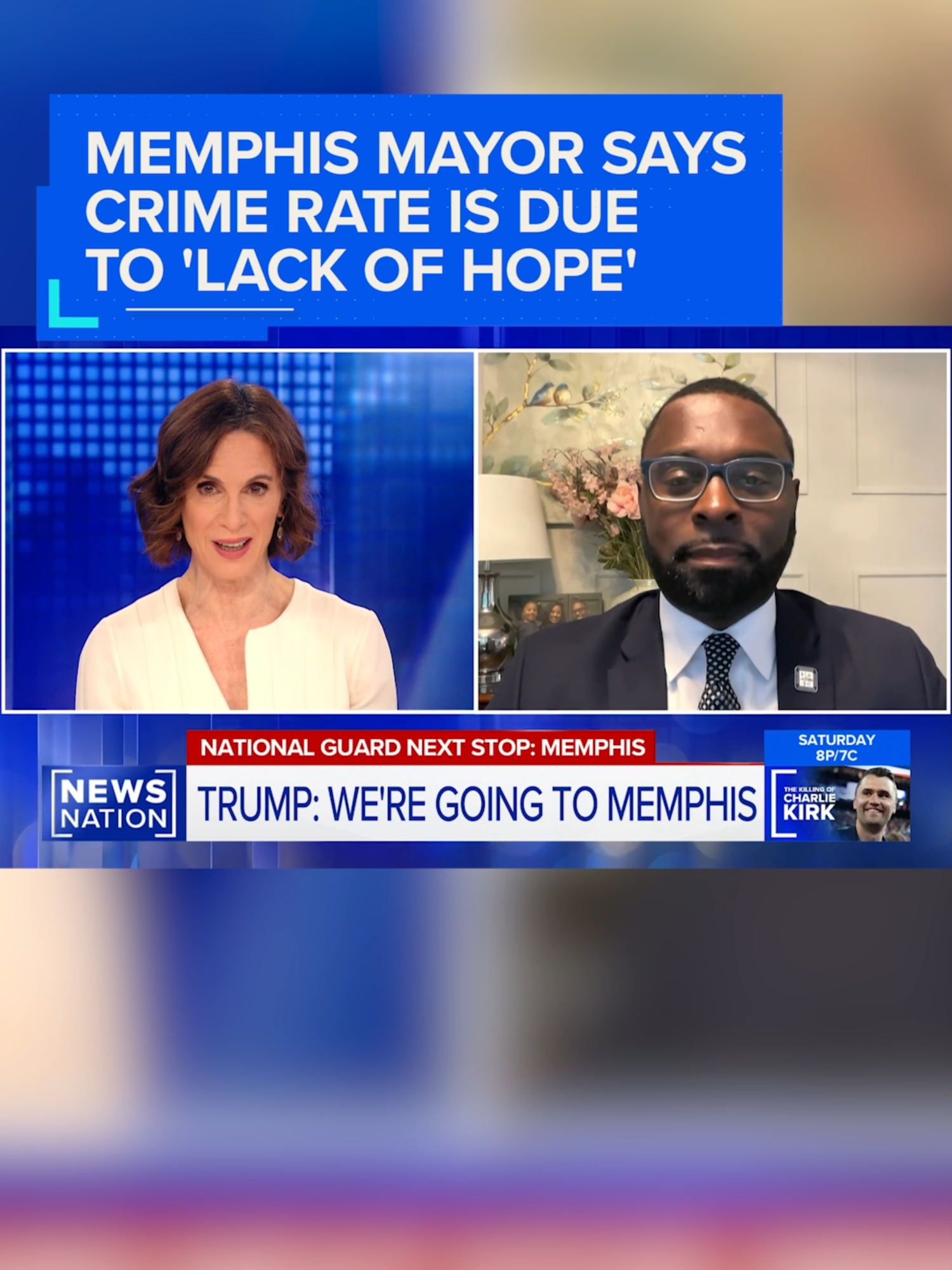 “There are a lot of citizens in our community that are scared,” says Memphis Mayor Paul Young about the National Guard being deployed to the city. He doesn’t think sending troops will bring down crime but said he welcomes the help.