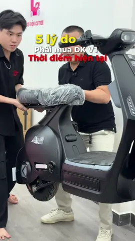 5 lý do phải mua DK V1 ở thời điểm hiện tại ??  #xediencute #xedienkute #xedapdientragop #xe50cc #xev1 @Khoa Xe Điện Nụ Cười @Phương Vy - Chuyên Góp Xe Điện @Tus Xe Điện Cutie @Xuân Xe Điện Cutiee Hẹ Hẹ Hẹ 