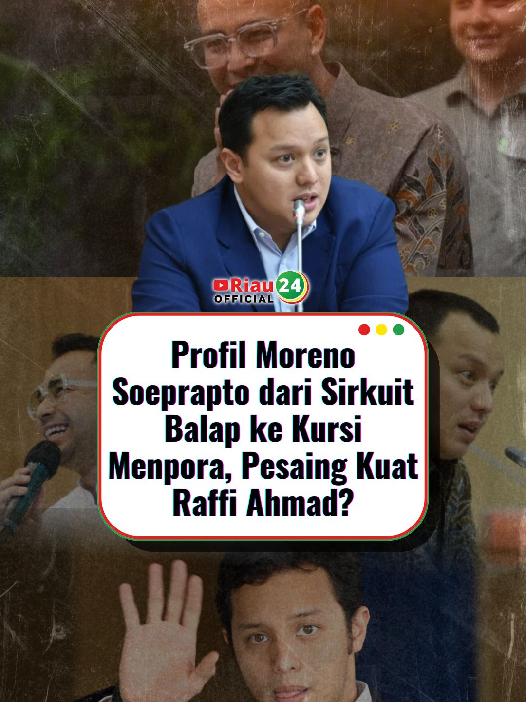 Profil Moreno Soeprapto dari Sirkuit Balap ke Kursi Menpora, Pesaing Kuat Raffi Ahmad? #raffiahmad #gerindra #morenosoeprapto
