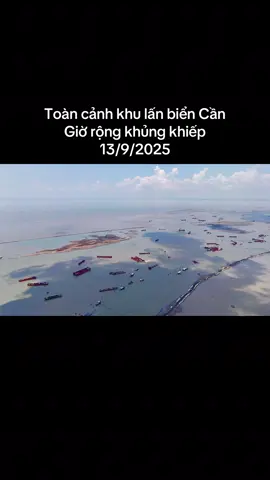 Toàn cảnh Vinhomes Cần Giờ flycam sáng nay 13/9 Ad gửi đến quý anh chị rộng mênh mông, bay hoài chưa đến đích đến.... ##vinhomescangio #lanbiencangio #cangiobeach 