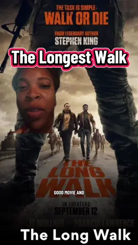 I watched the Long Walk so that you don’t have to or do either way you’re welcome 💖🙂 ##thelongwalk##stephenking##amctheaters##newmovie##bougiebestie