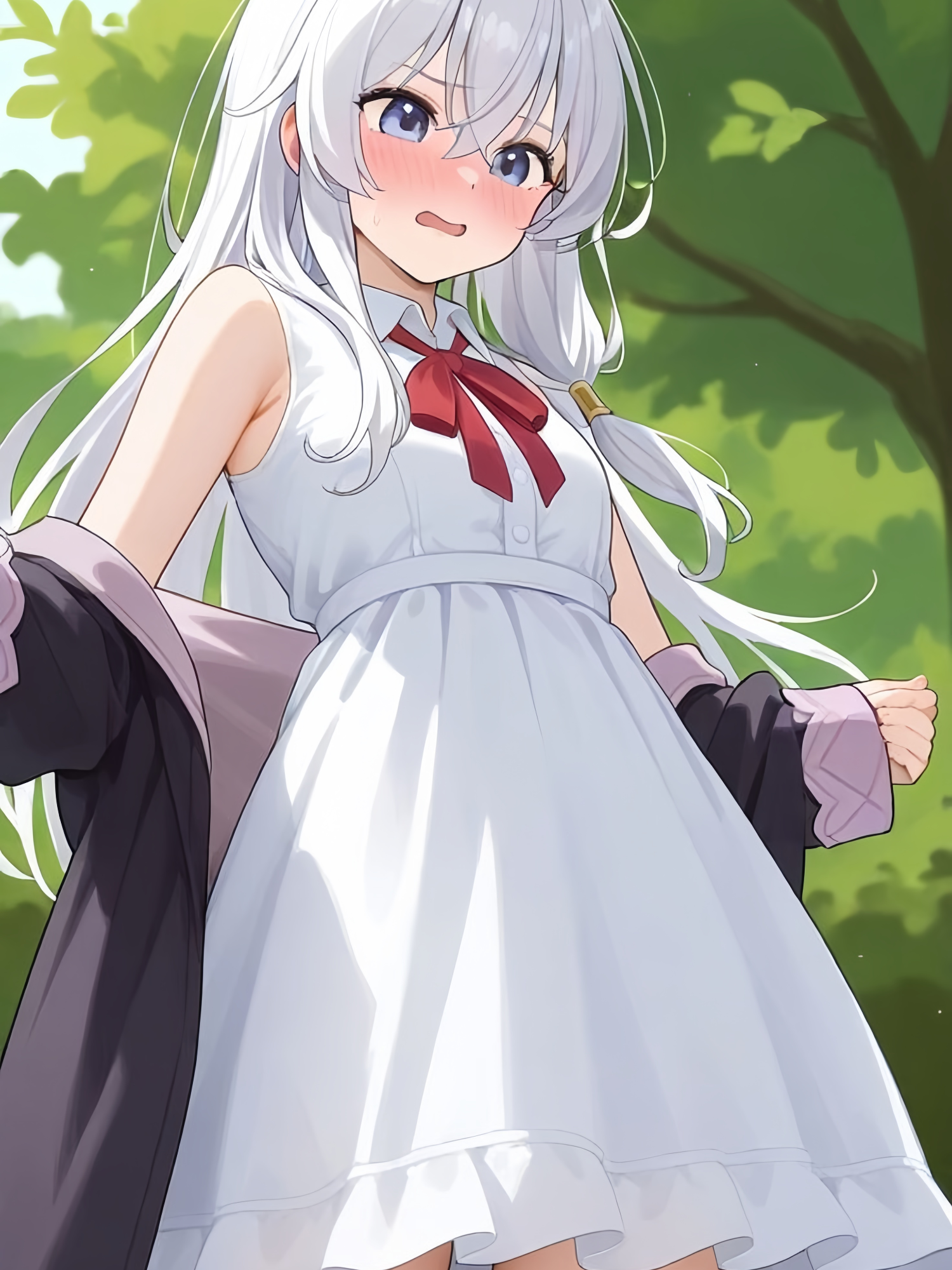 One, two, three, four Gimme gimme 🤗 #hd60fps #elaina #majonotabitabi #anime #animeedit