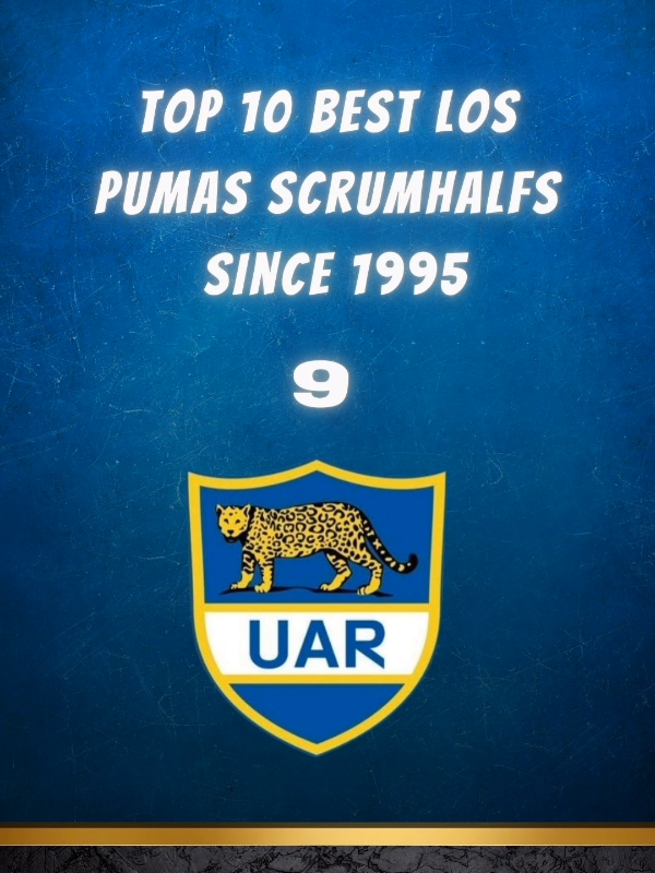 Top 10 best Los Pumas Scrumhalfs since 1995| Who's Your Best? #lospumas🐅🇦🇷  #argentina🇦🇷  #rugby  #rugbyworld  #sarugby 