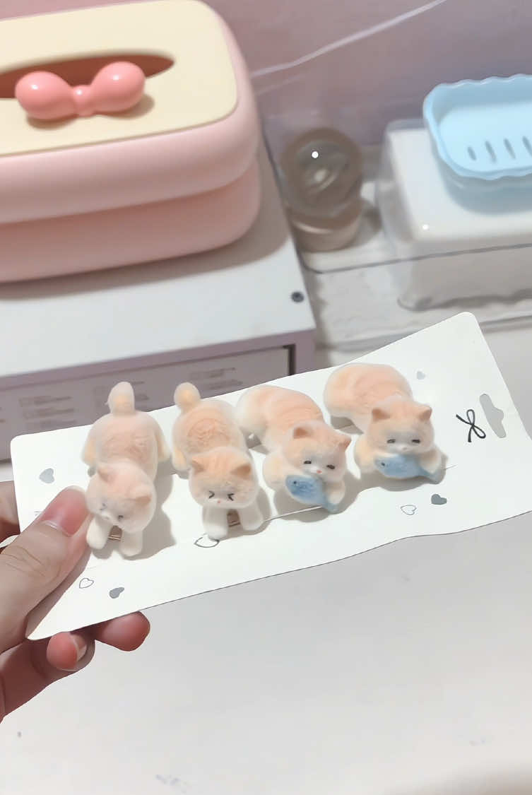 Kẹp tóc mèo nhưng dễ thương #keptoc #keptocxinh #lsntoy #keptocdep #keptocxinhxinh🎀 