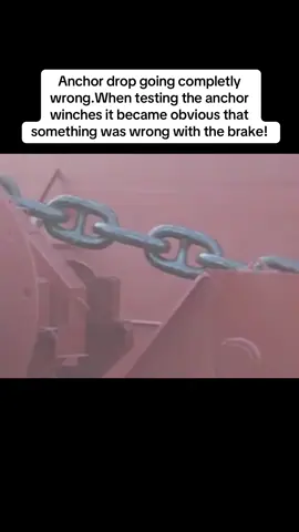 Anchor drop going completly wrong