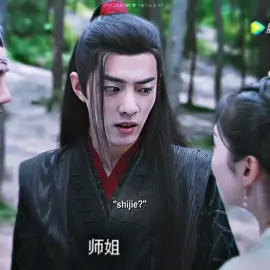 before lanzhan, there was his shijie, who always defended him. even lanzhan stood behind her while she defended weiying #THEUNTAMED — #weiwuxian #jiangyanli #mdzs #theuntamed陈情令 