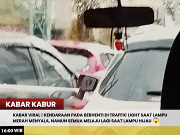 VIRALLLLL 😱  KENDARAAN SEMUA BERHENTI SAAT LAMPU MERAH, DAN MELAJU KEMBALI SETELAH LAMPU HIJAU MENYALA 😨 #beritatiktok #beritaterkini #kabarkabur🤣 #HIBURAN 