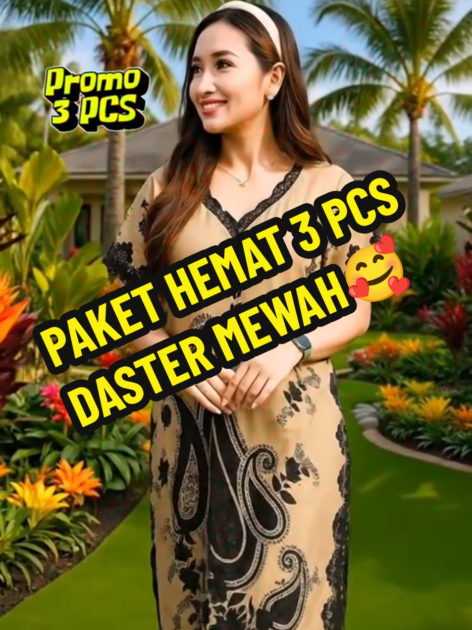 Paket hemat 3 Pcs Daster cantik kekinian, Harga Murce Bisa COD kk ya#dasterkekinian #dastermurah #dasterpremium #cod 