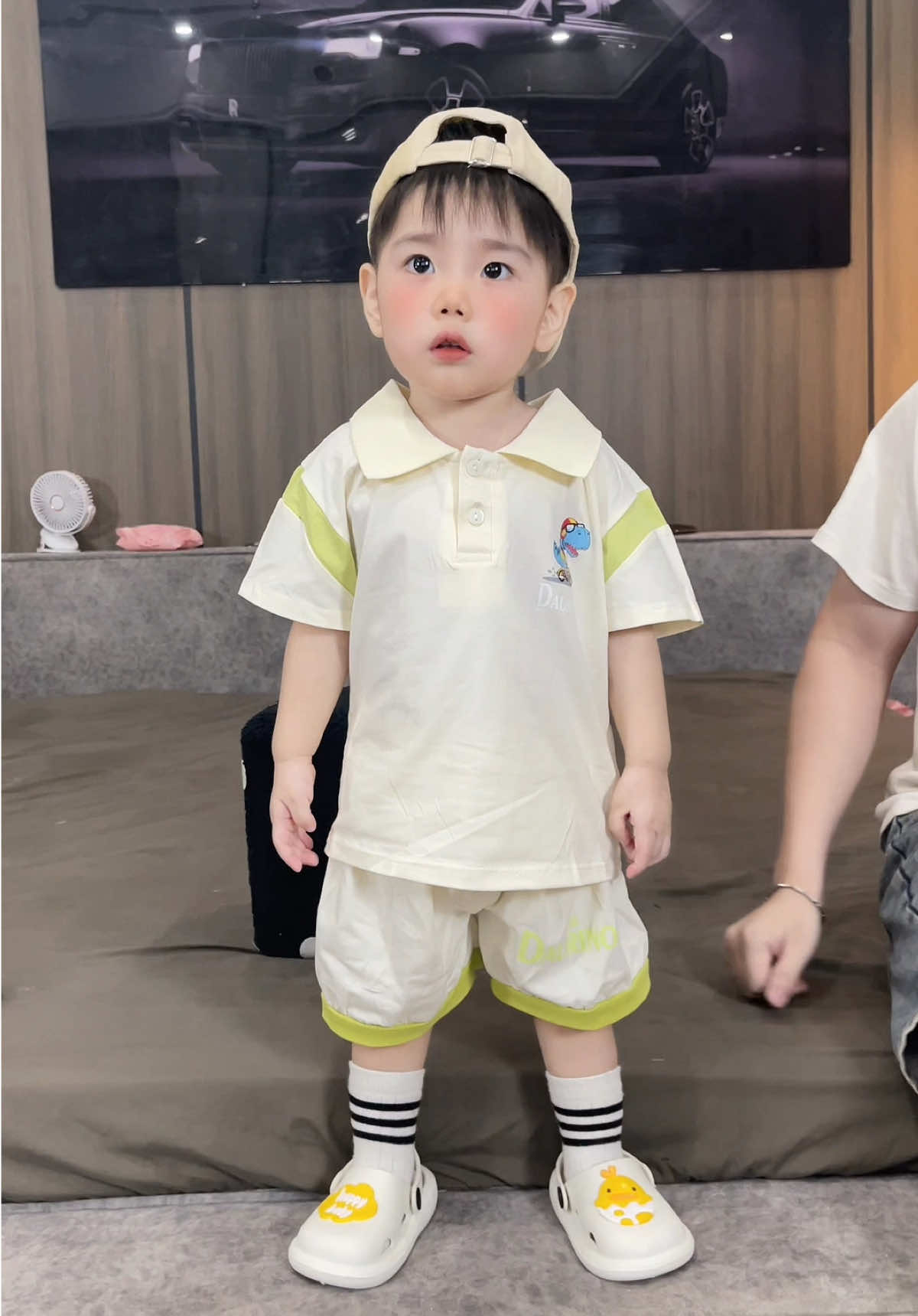 Set đồ chất liệu cotton cho bé traii đây ạ 😍#giadinhbap🌽 #dohechobe #dobochobeyeu 